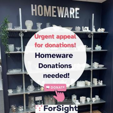 homeware donations needed